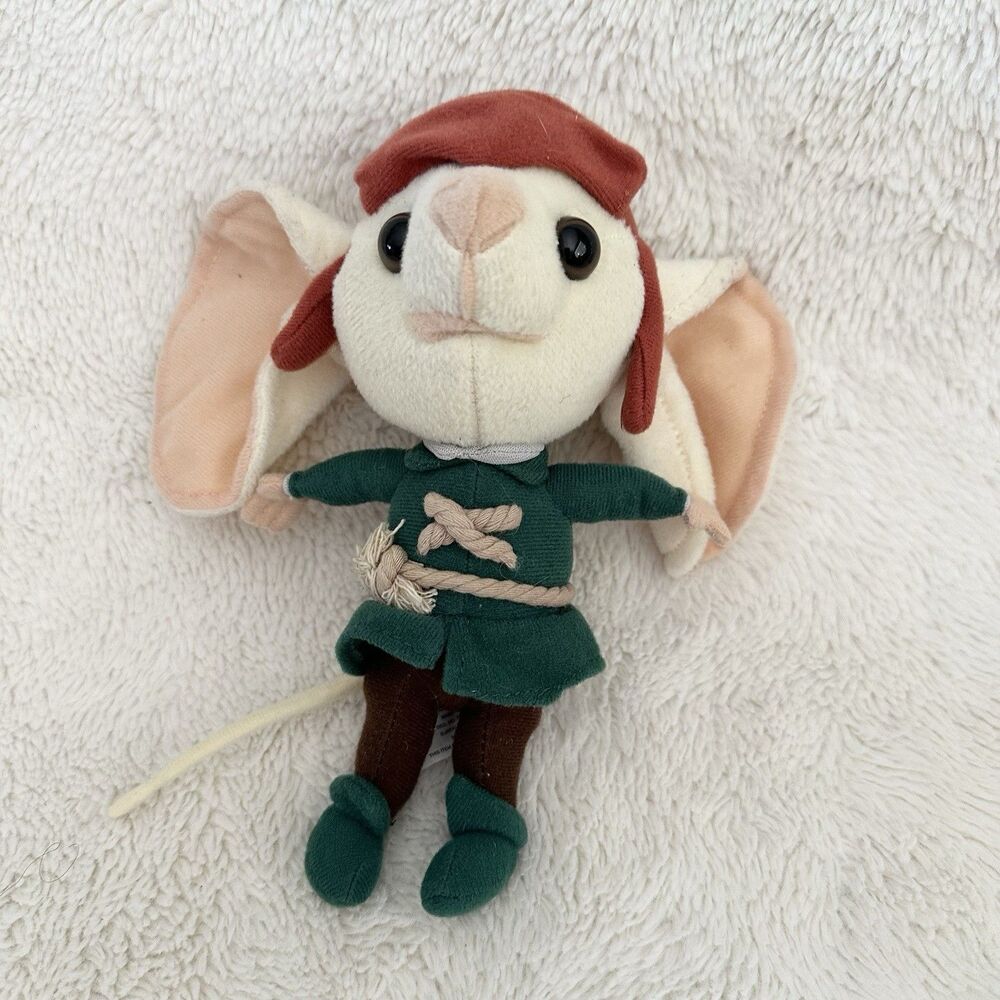 The Tale of Despereaux Plush Mouse Universal Nanco Suffed Animal Mouse Tail 8”
